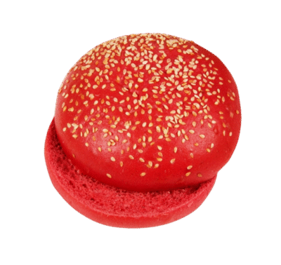خبز برغر أحمر بسمسم Red Bun Sesame