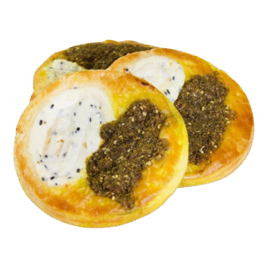 لبنة وزعتر labneh and zaatar